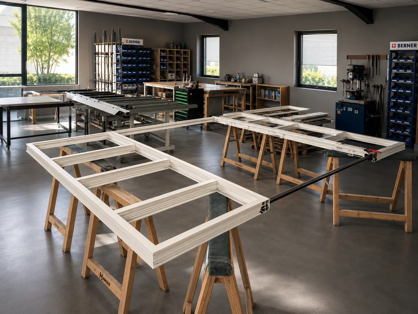 Joinery Orange Workshop of the company KDM Menuiserie