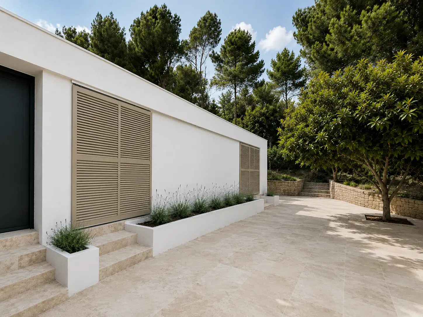 Volets coulissants aluminium thermolaqué Rénovation Maison Vaucluse