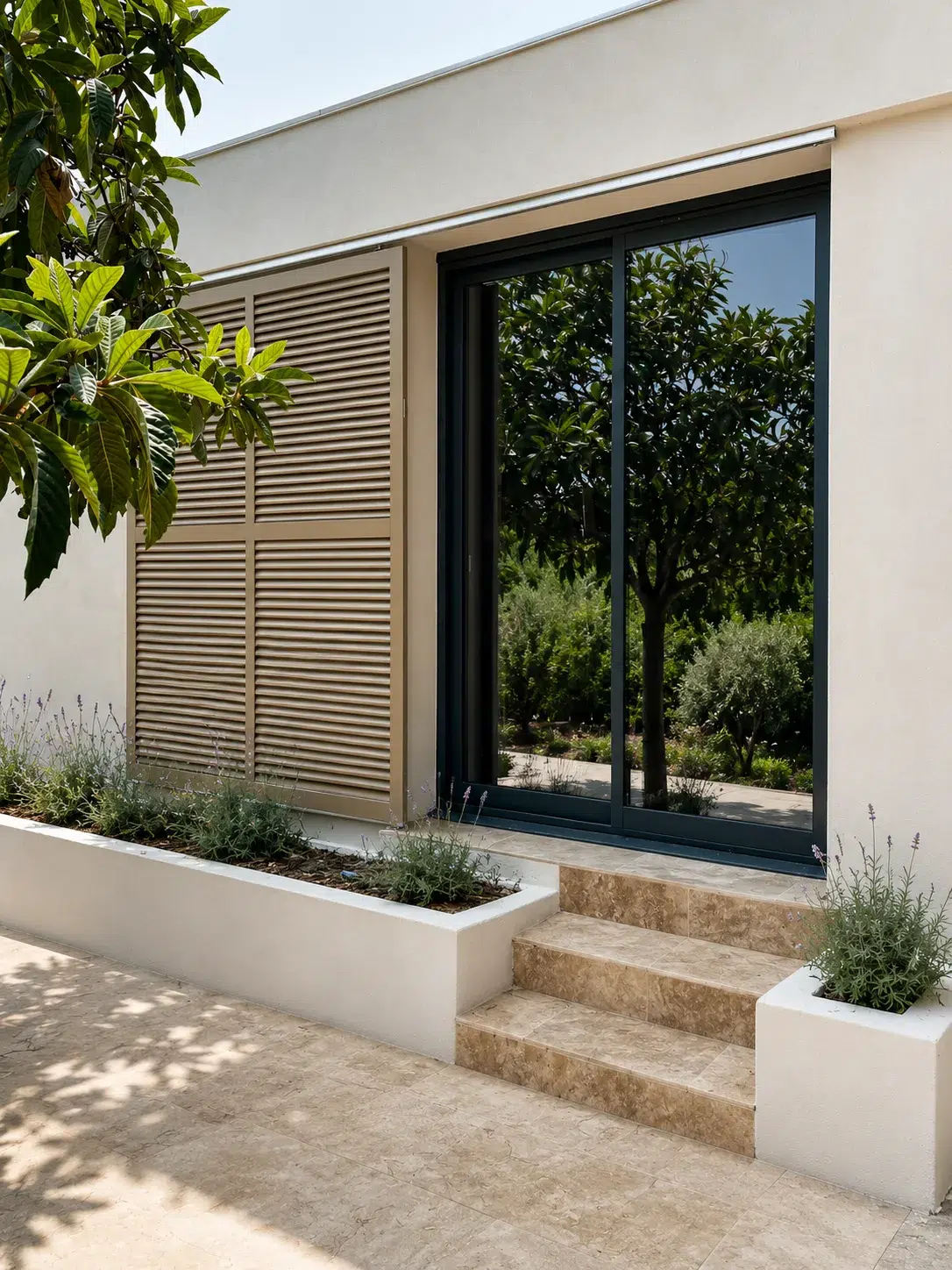 Volets coulissants aluminium thermolaqué Rénovation Maison Vaucluse