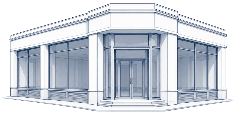Design, supply and installation joinery KDM Menuiserie Vaucluse Commerce