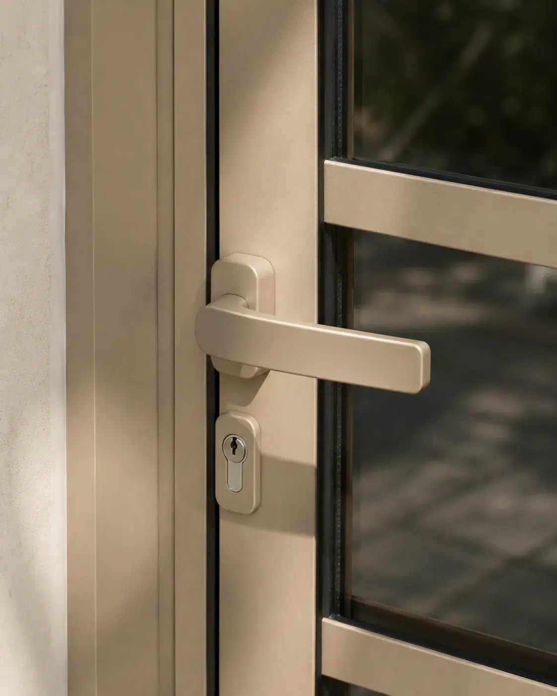 Glass door, windows, aluminum-wood swing shutters KDM Menuiserie